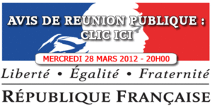 AVIS DE RÉUNION PUBLIQUE
