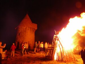Inauguration au Moulin de la Rouquette