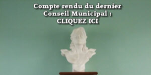 Compte rendu du Conseil Municipal