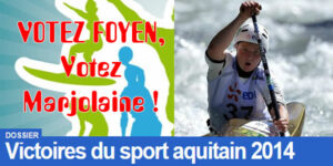 Votez pour Marjolaine aux Victoires du sport aquitain !