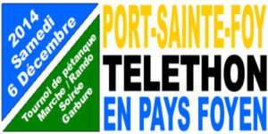 Telethon en Pays Foyen le 6 décembre