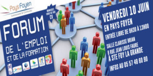 Forum foyen de l'emploi et de la formation le 10 juin 2016 !