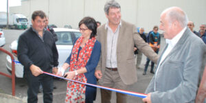 Inauguration d’une des toutes premières centrales photovoltaïques en toiture à l’usine KSO !