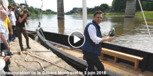 Vidéo de l'inauguration de la Gabare !