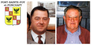 Le décès de deux anciens conseillers municipaux