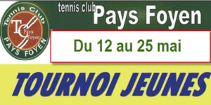 Tournoi de tennis jeunes