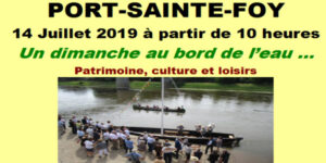 Un Dimanche au bord de l'eau !  Programme complet du 14 juillet