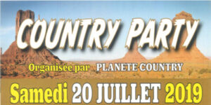 COUNTRY PARTY LE  20 JUILLET