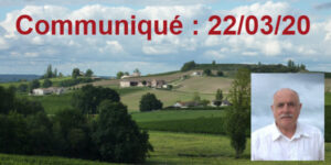 Communiqué du Maire – 22 mars 2020