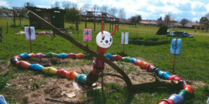 Chenille par l'Ecole