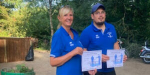 Chantal et Akim Champions de Pétanque !