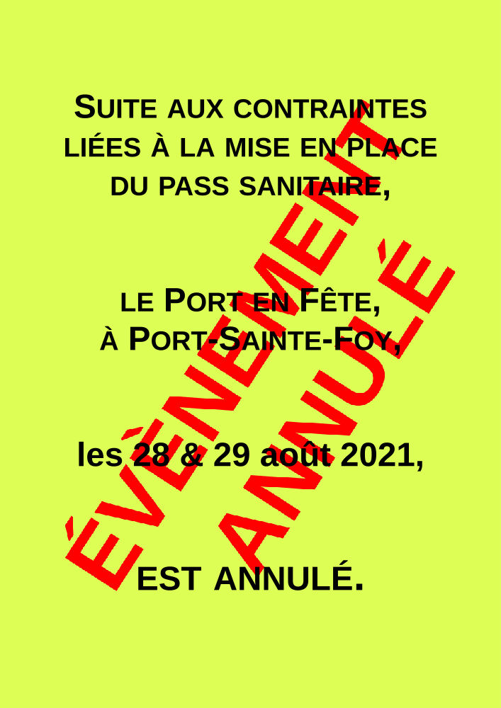 Le Port en Fête 2021