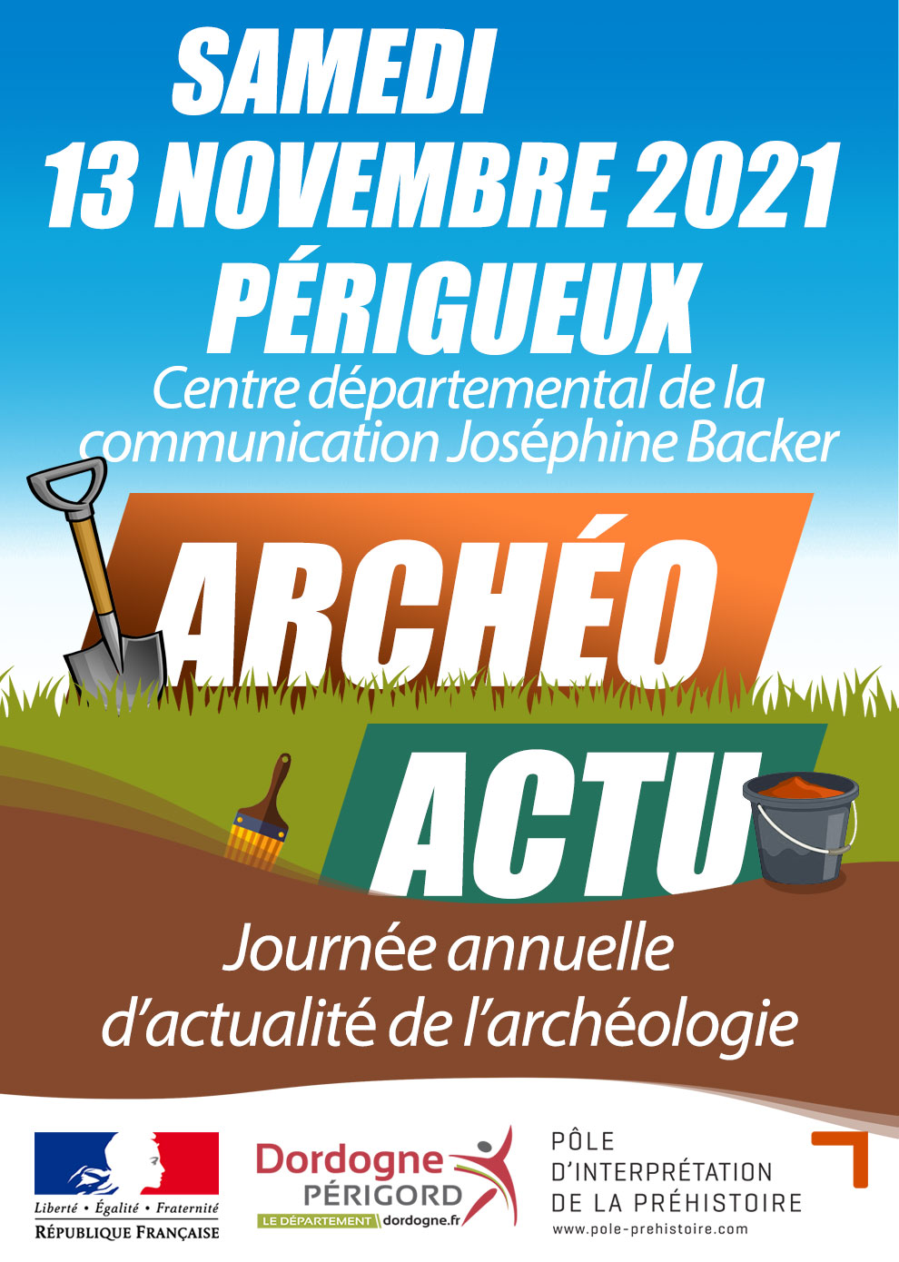 Archéo Actu 2021, Journée sur l’actualité de l’archéologie