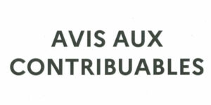 Avis aux Contribuables 600x300