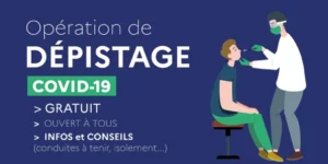 Centre de dépistage éphémère dans le Pays Foyen