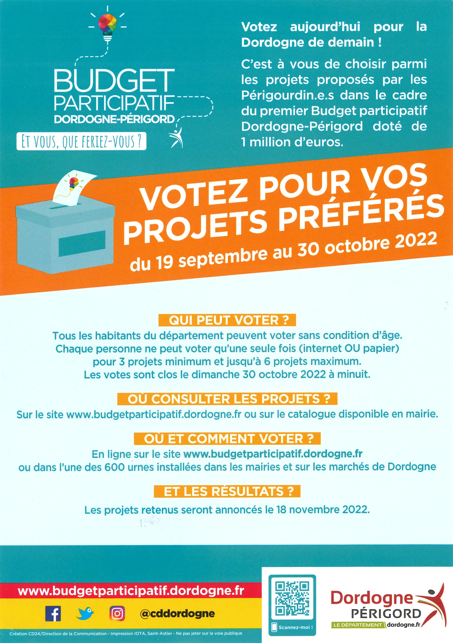 Budget participatif 2022