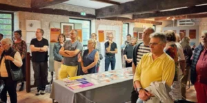 Retour sur le vernissage de l’Exposition Internationale « Pinceau marchant »