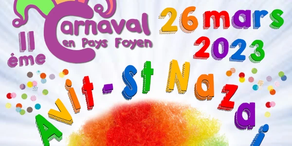 11ème Carnaval en Pays Foyen 2023 600x300
