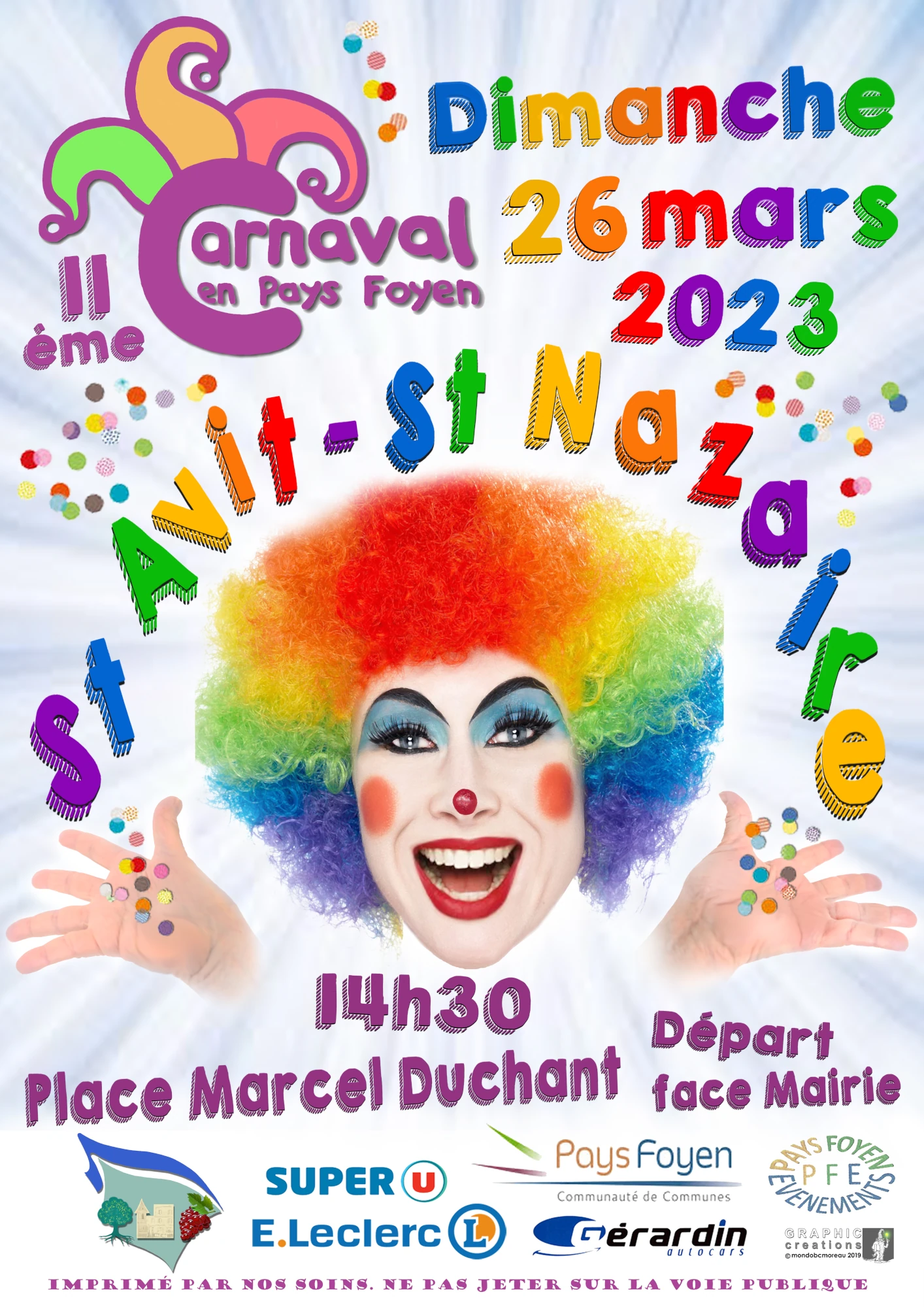 11ème Carnaval en Pays Foyen 2023
