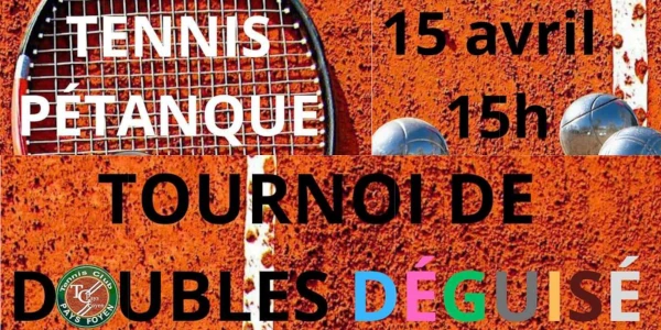 Tournoi doubles tennis-pétanque 2023