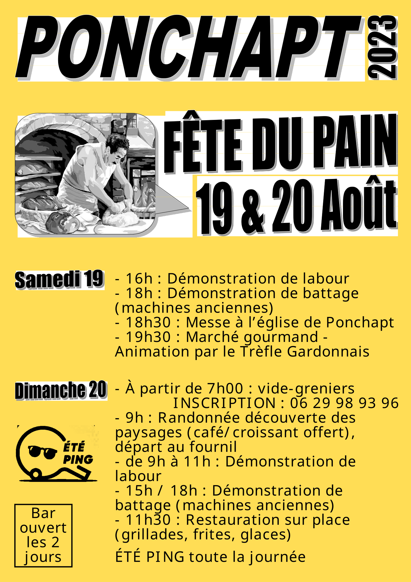 Fête du Pain 2023