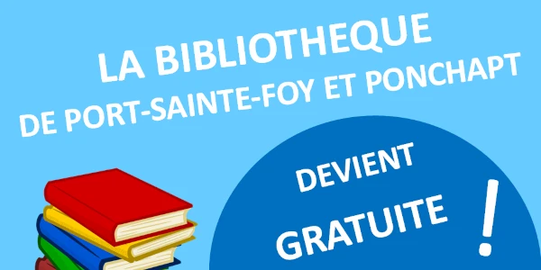 Prêts de la bibliothèque municipale gratuits