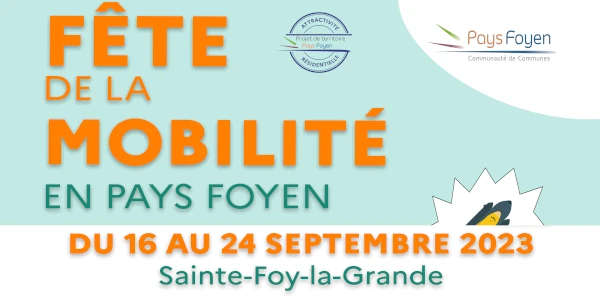 Fête de la mobilité en Pays Foyen 2023