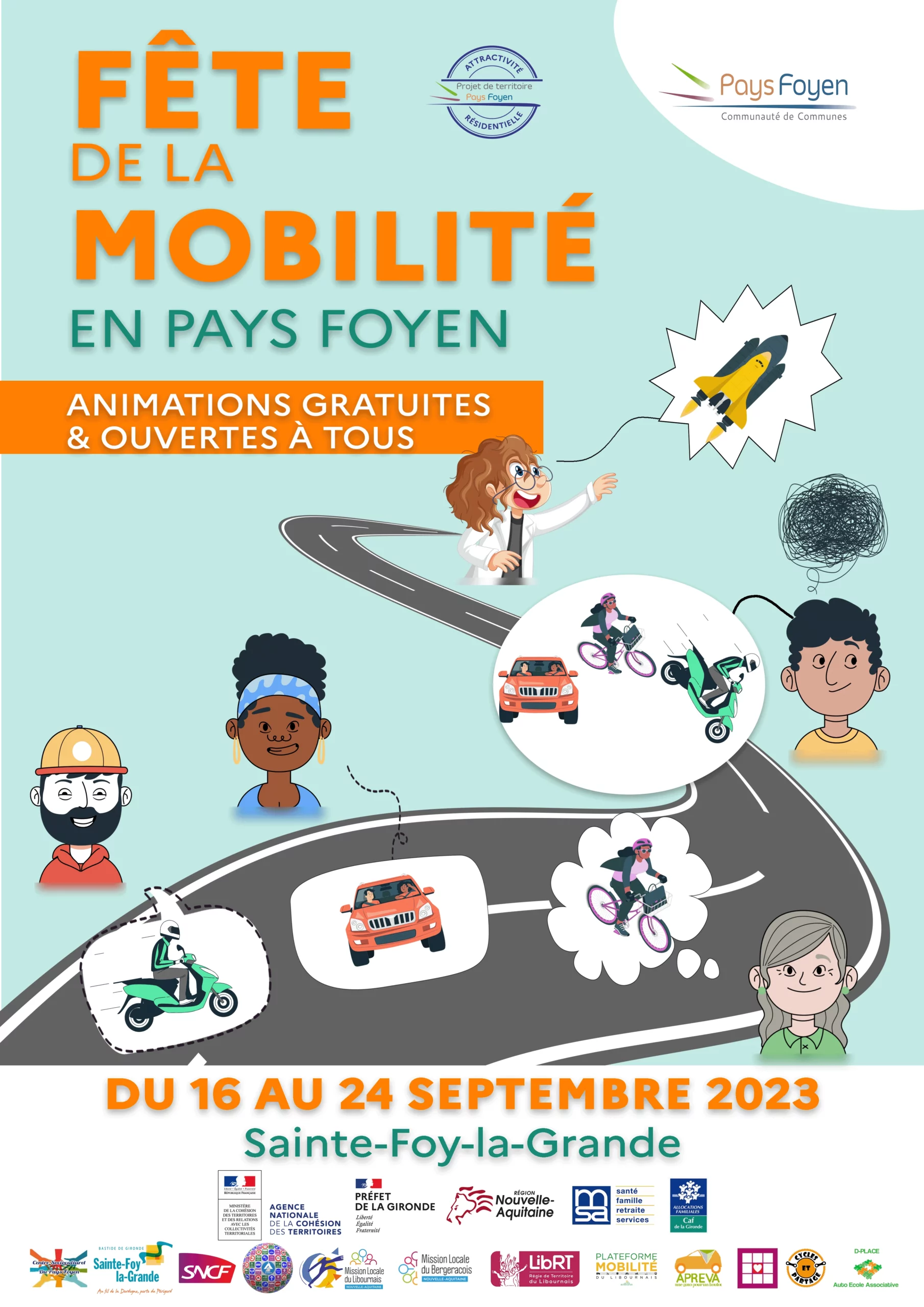 Fête de la mobilité en Pays Foyen 2023