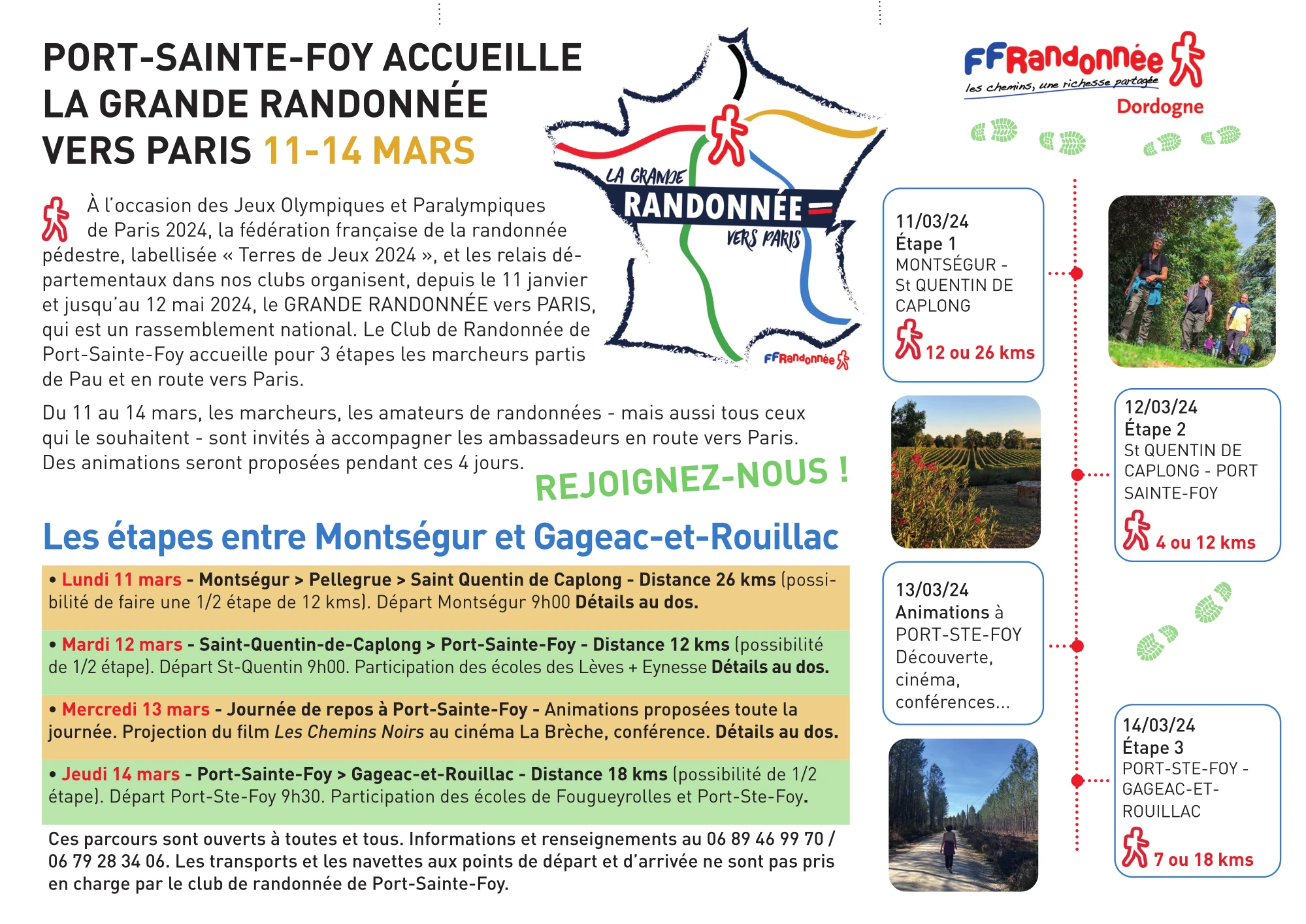 Grande Randonnée - Paris 2024