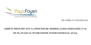 AR-URBA-33-324-2024-55 - Arrêté Modification simplifiée PLUi 600x300