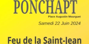 Feu Saint-Jean 2024 Ponchapt 600x300