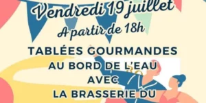 Tablées gourmandes 19 juillet