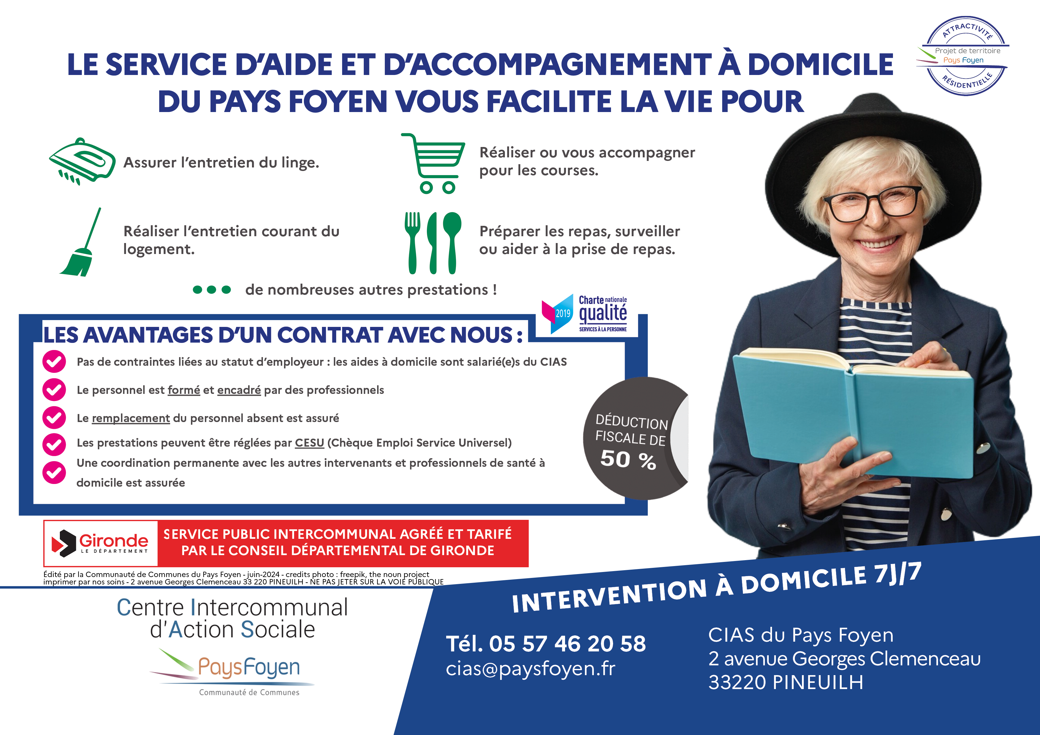 Service d'aide et d'accompagnement à domicile du Pays Foyen