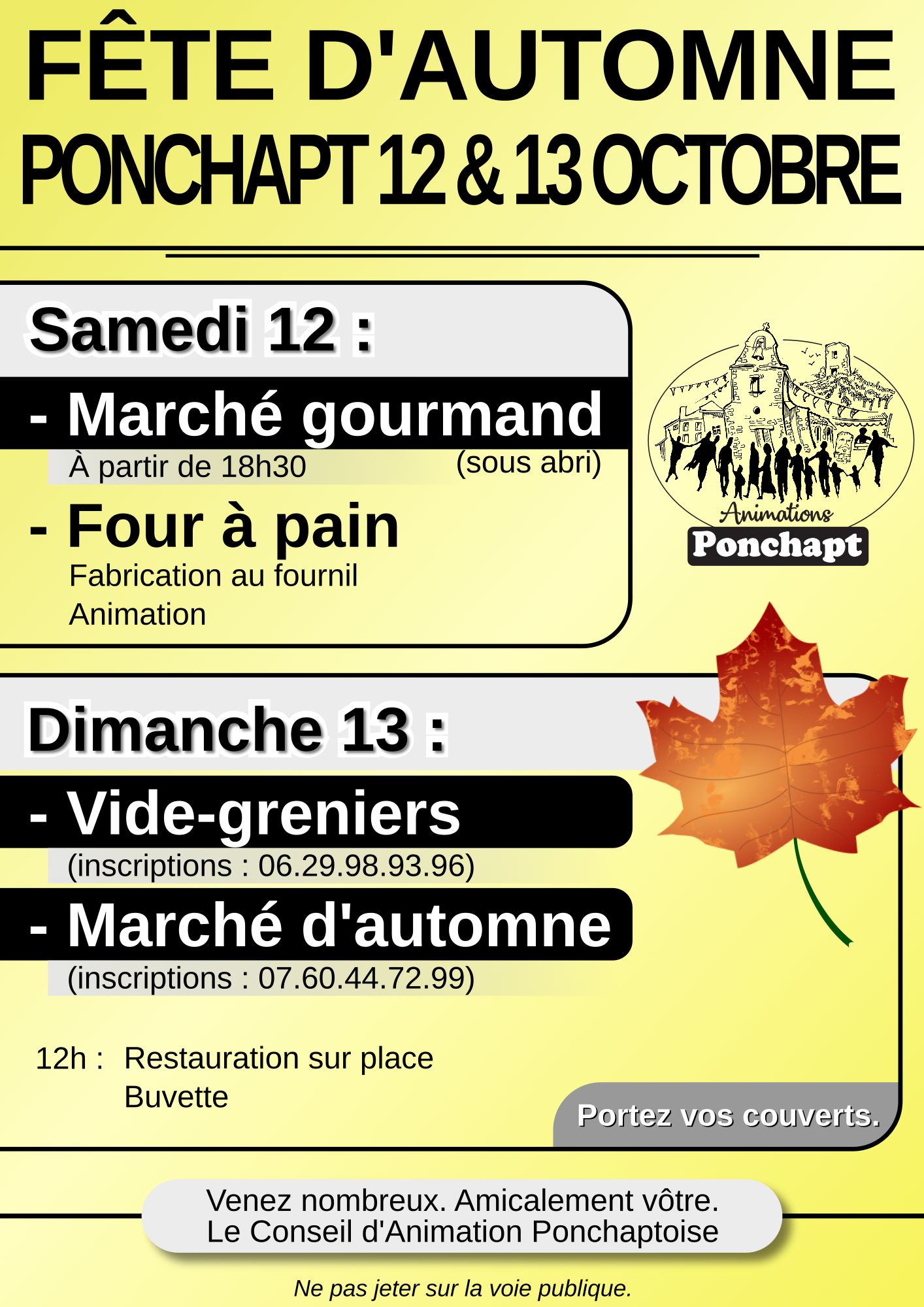 Fête d'Automne 2024