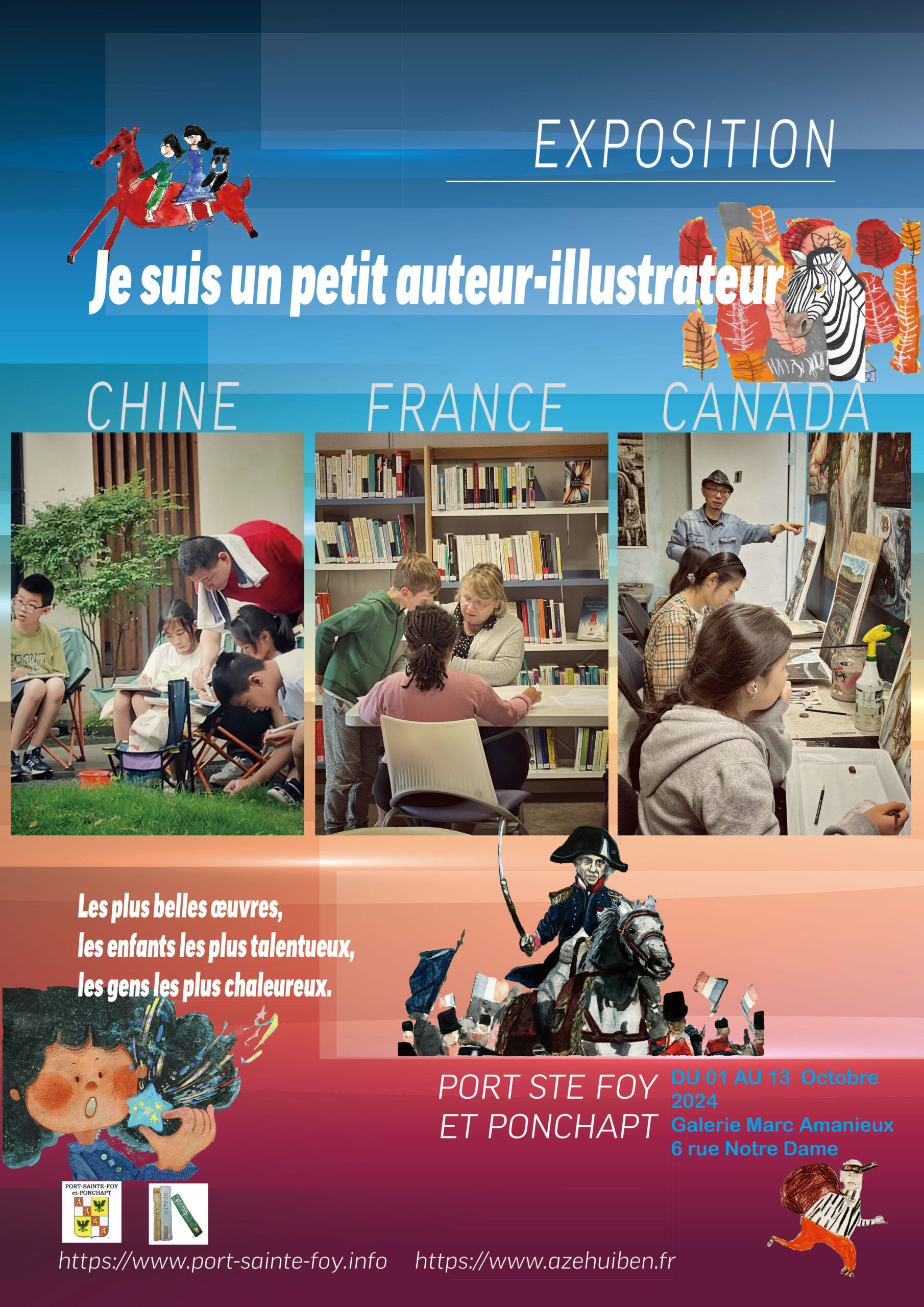 Exposition : 1er / 13 Octobre 2024