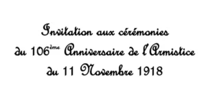 Invitation Cérémonies 11 novembre 600x300