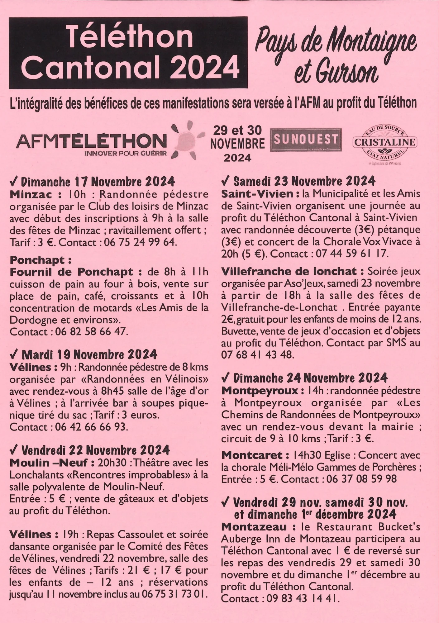 Téléthon cantonal 2024 - #1