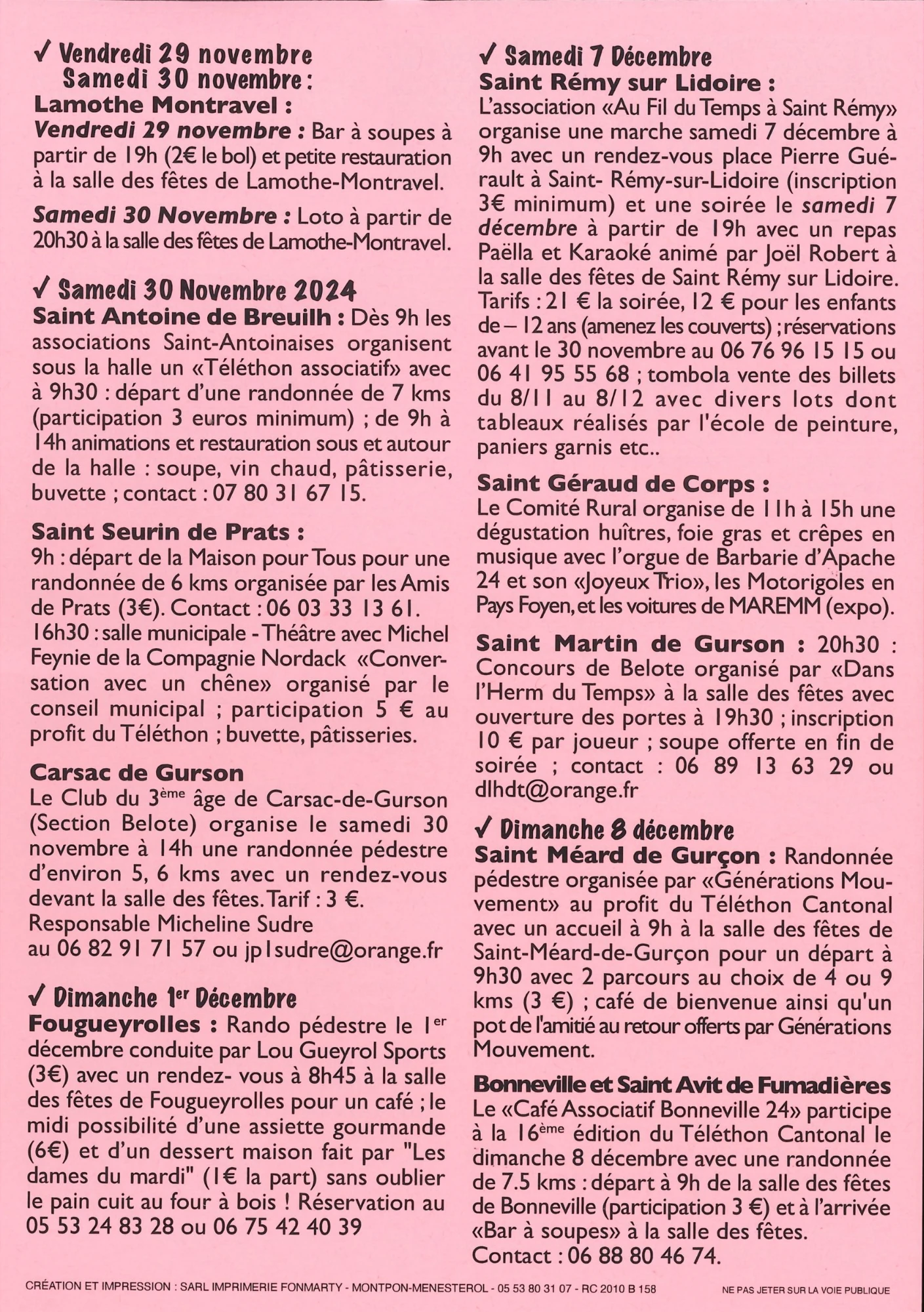 Téléthon cantonal 2024 - #1