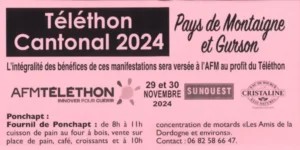 Téléthon cantonal 2024