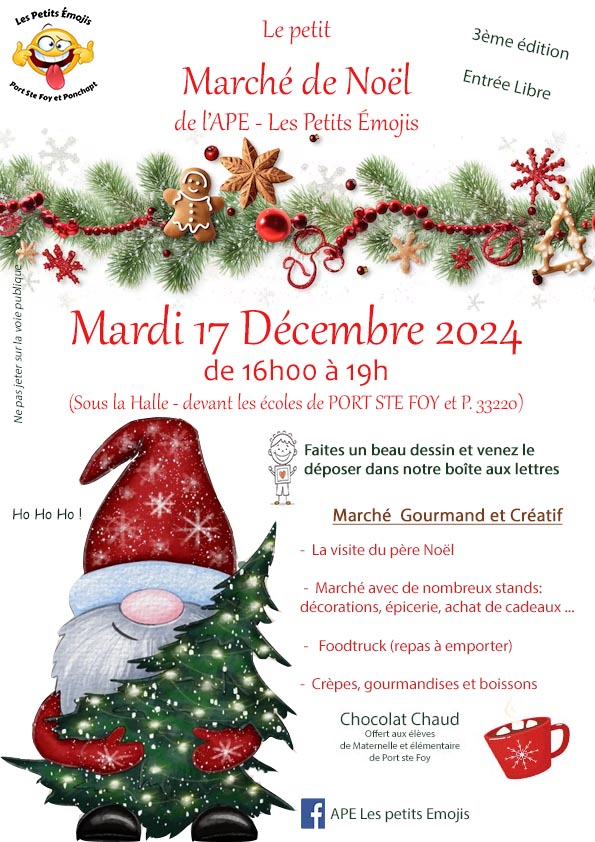 APE - Flyer Noël 2024