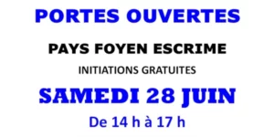 Portes ouvertes Escrime