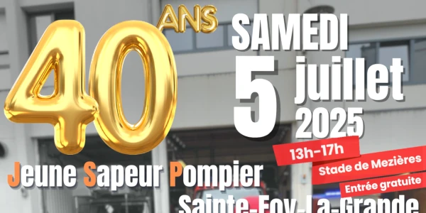 40 ans Jeunes Sapeurs-Pompiers 2025