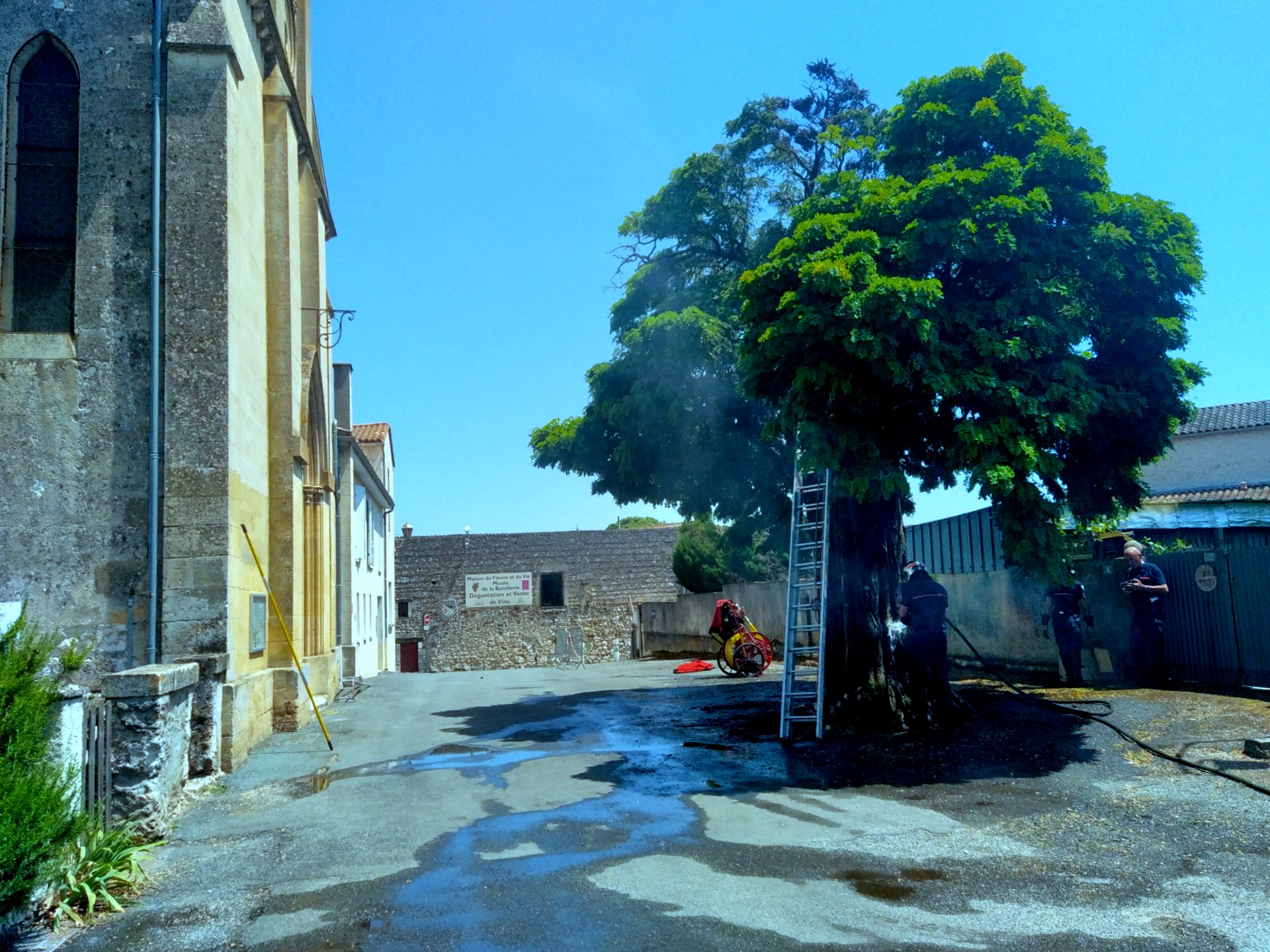 Un témoin de l’histoire disparaît du paysage