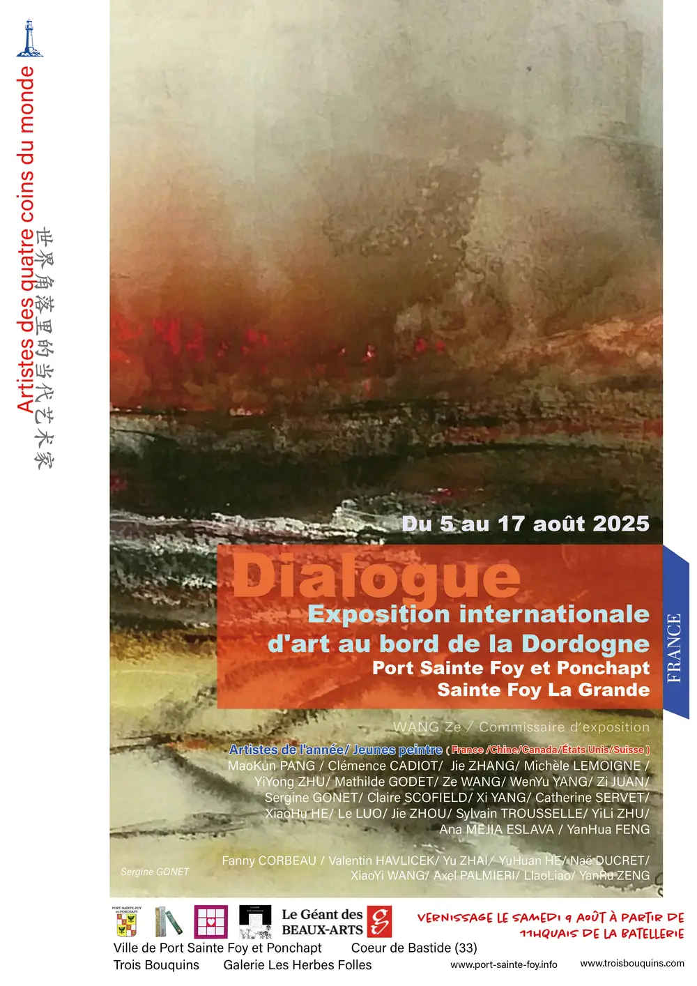 Dialogue Exposition sur les bords de la Dordogne 09
