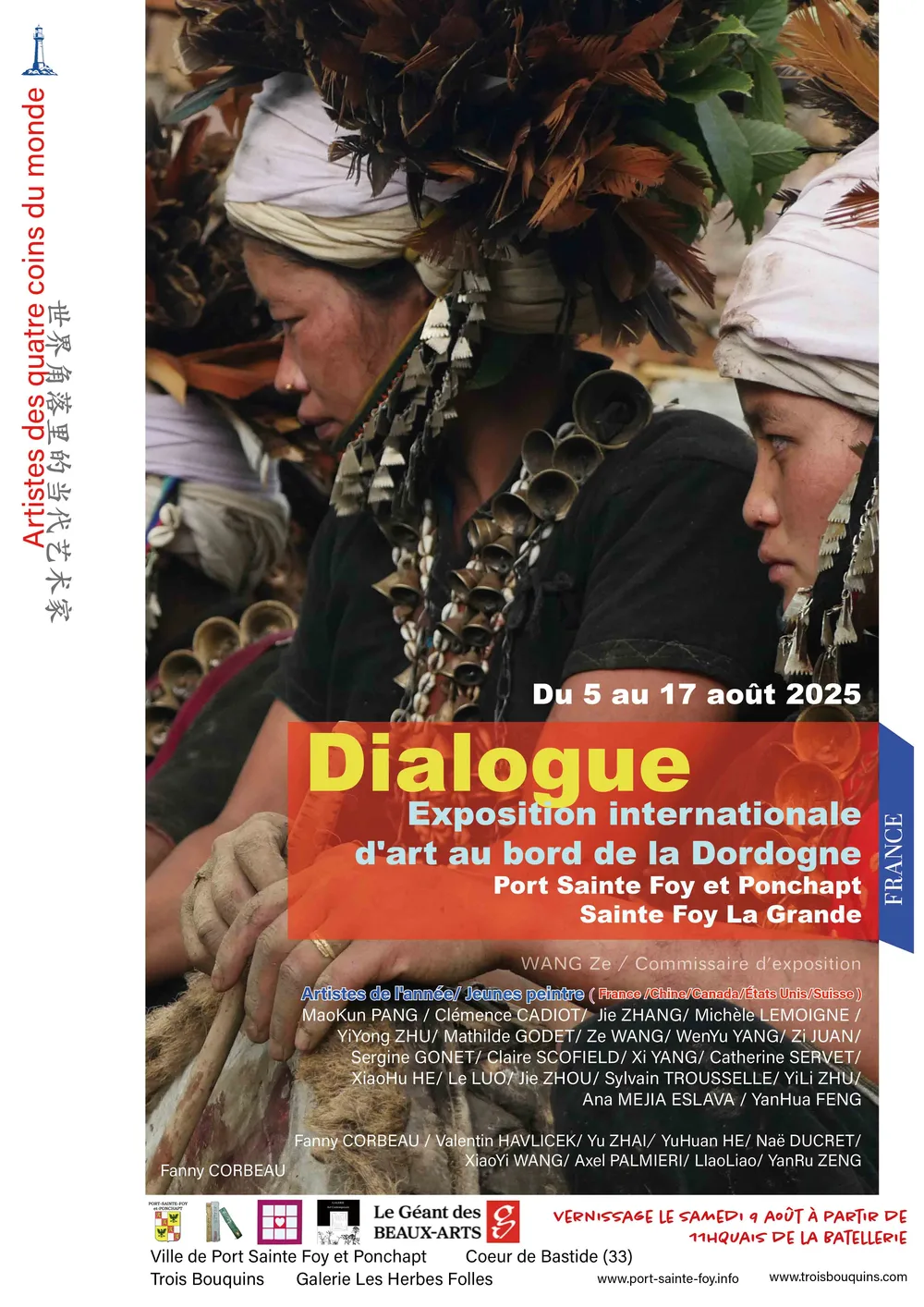 Dialogue Exposition sur les bords de la Dordogne 11