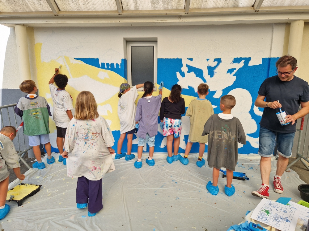Fresque périscolaire 2025