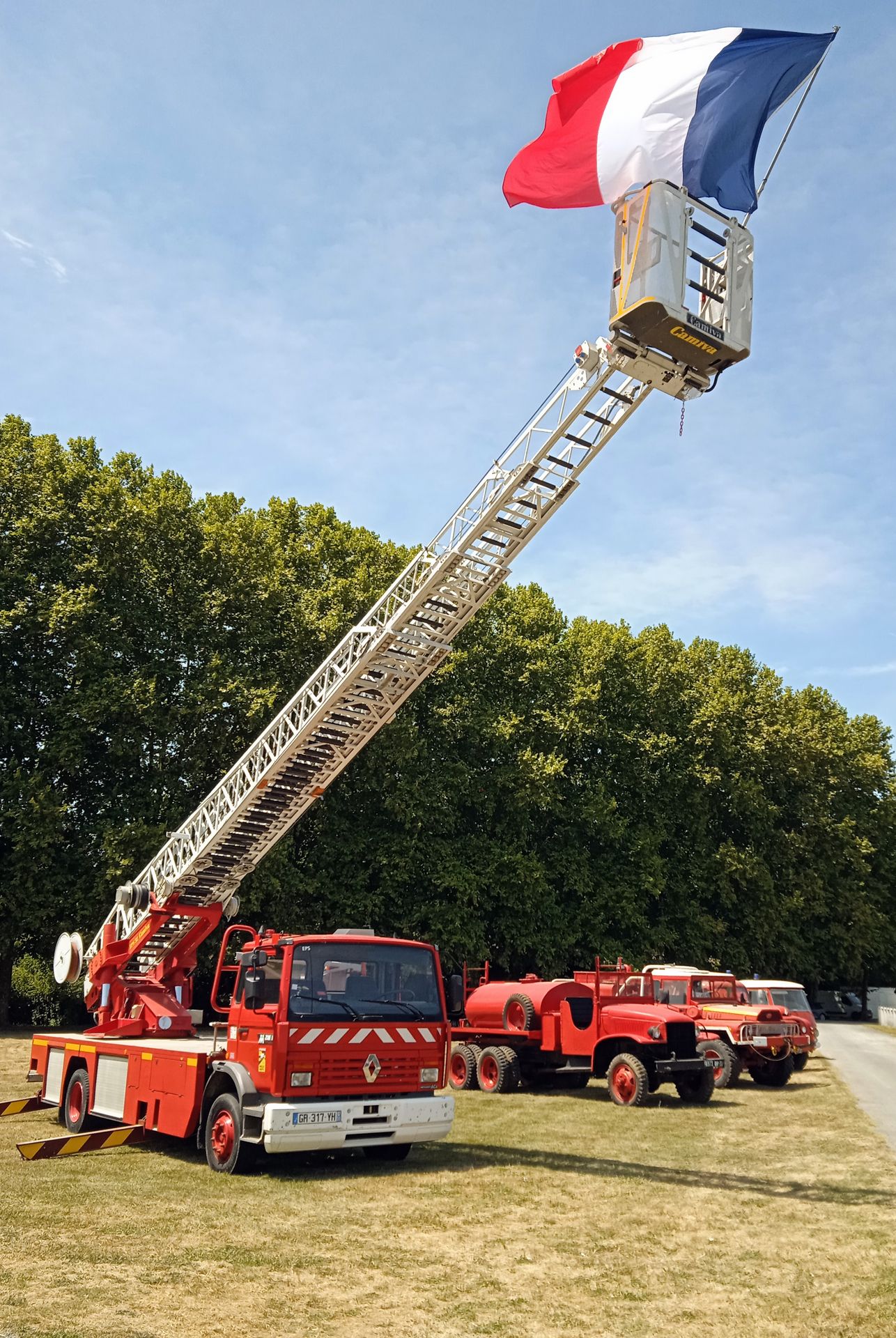 Jeunes sapeurs pompiers 40 ans