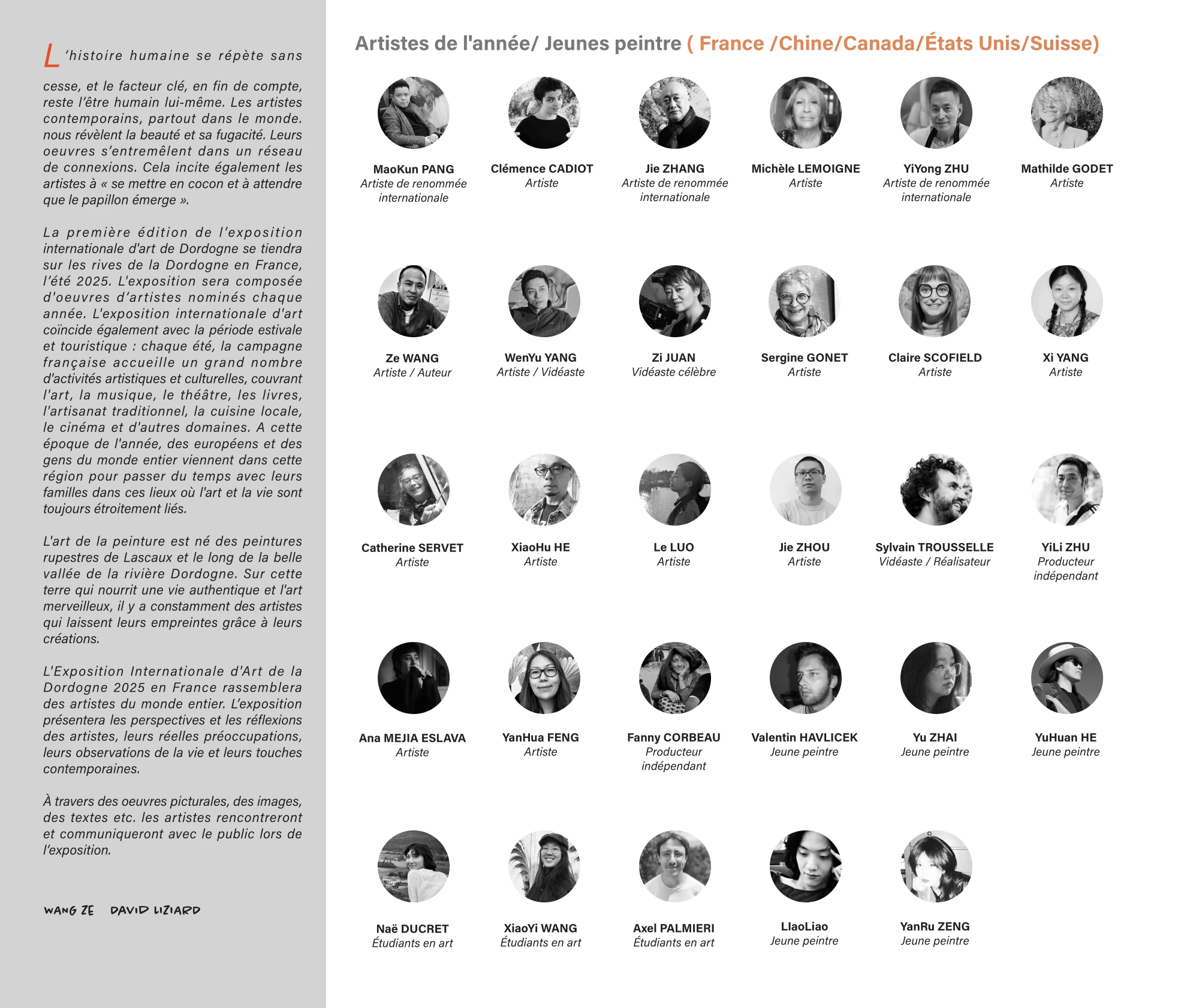 Livret Exposition internationale d'art au bord de la Dordogne #1