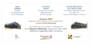 Invitation inauguration Maison Médicale 600x300