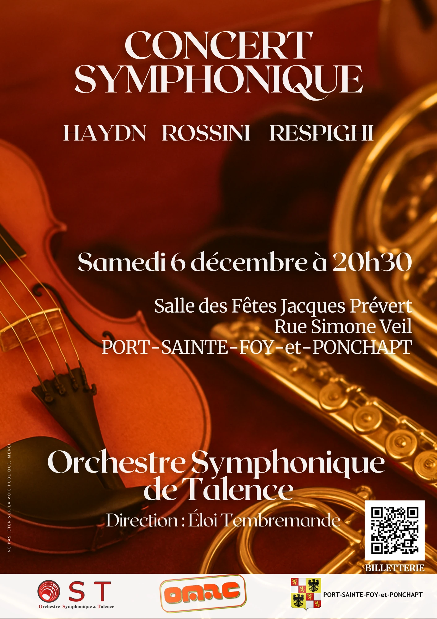 Concert - Orchestre Symphonique de Talence